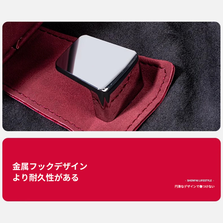 車用収納ボックス 滑り止め 多機能吊り車収納ボックス 簡単取り付け 車内収納袋 小物入れ 車内収納用品