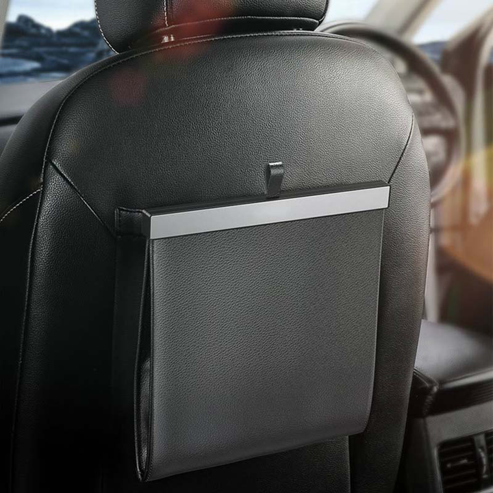 車用ゴミ箱 車載ごみ箱 小物入れ 吊り下げ 袋付き シートバックポケット 後部座席収納
