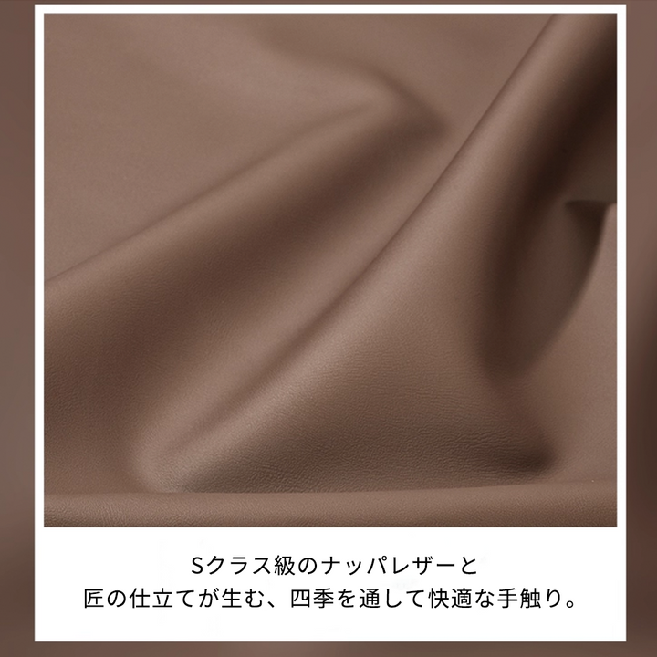 アルカンターラ ハンドルカバー ナパレザー×スエード立体デザイン 四季汎用   O/D型兼用  38-40cm