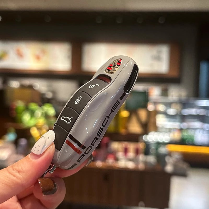 ポルシェPorsche専用キーケース オシャレ 高級感 全面保護 特別デザイン 多色キーカバー キーホルダー