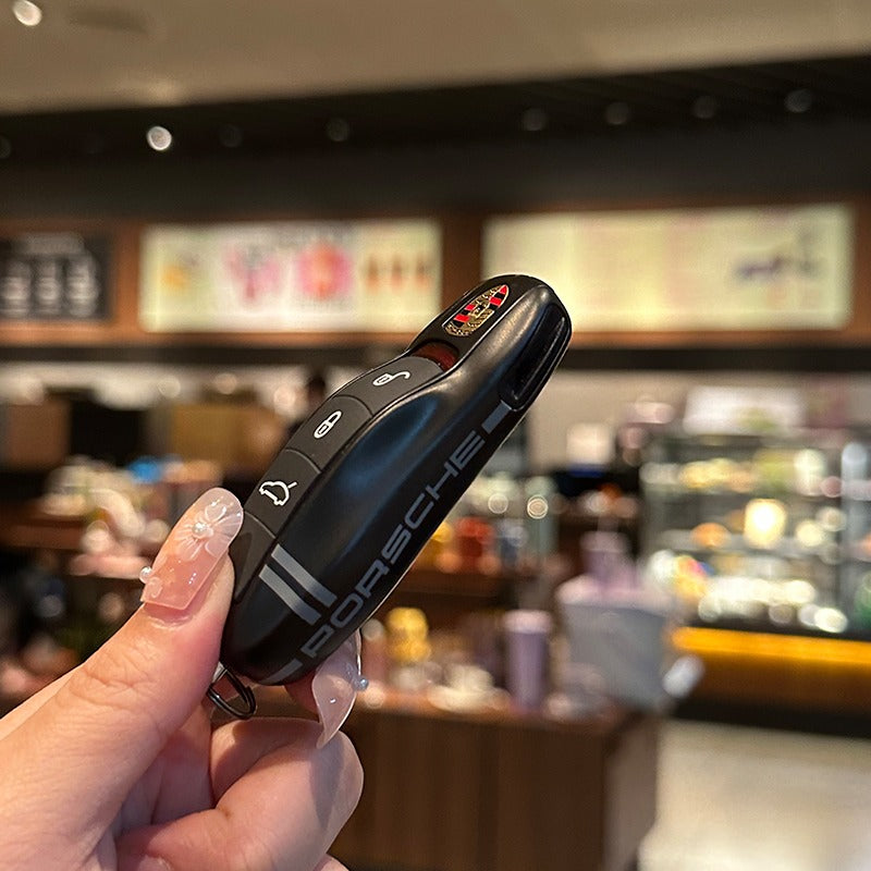 ポルシェPorsche専用キーケース オシャレ 高級感 全面保護 特別デザイン 多色キーカバー キーホルダー