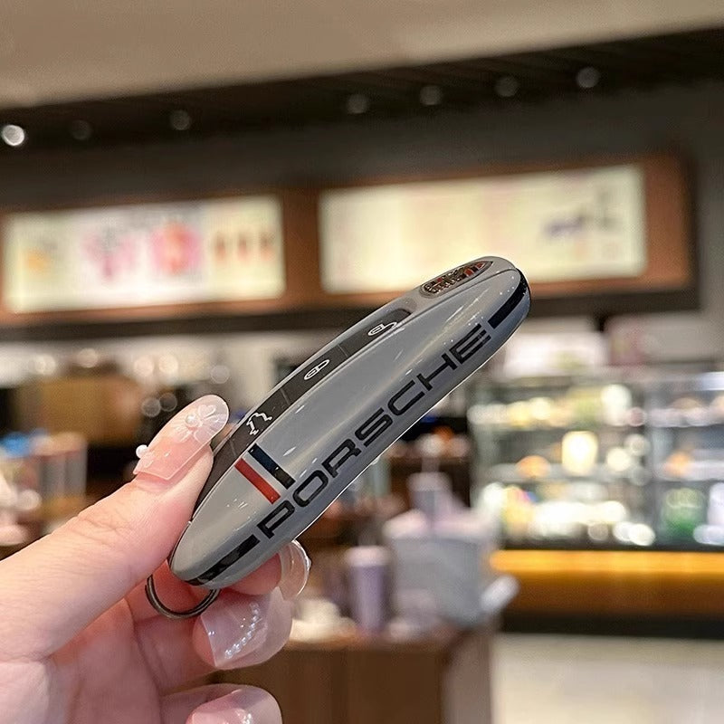 ポルシェPorsche専用キーケース オシャレ 高級感 全面保護 特別デザイン 多色キーカバー キーホルダー