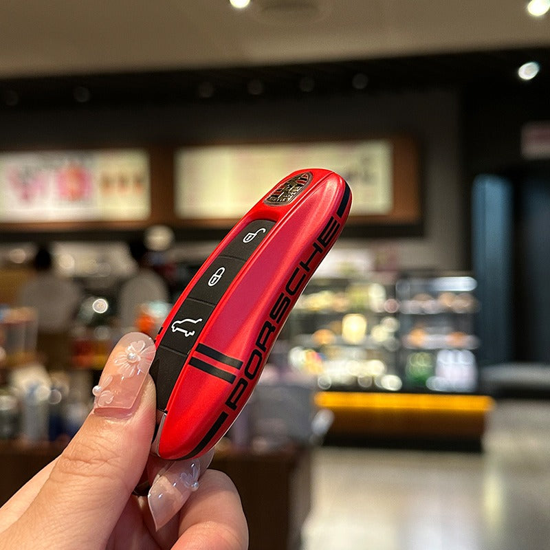 ポルシェPorsche専用キーケース オシャレ 高級感 全面保護 特別デザイン 多色キーカバー キーホルダー