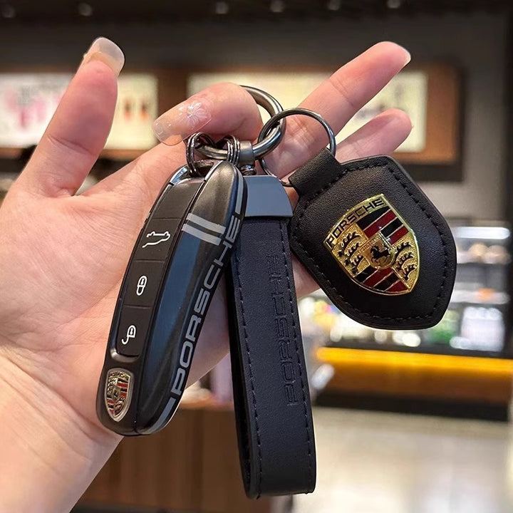 ポルシェPorsche専用キーケース オシャレ 高級感 全面保護 特別デザイン 多色キーカバー キーホルダー