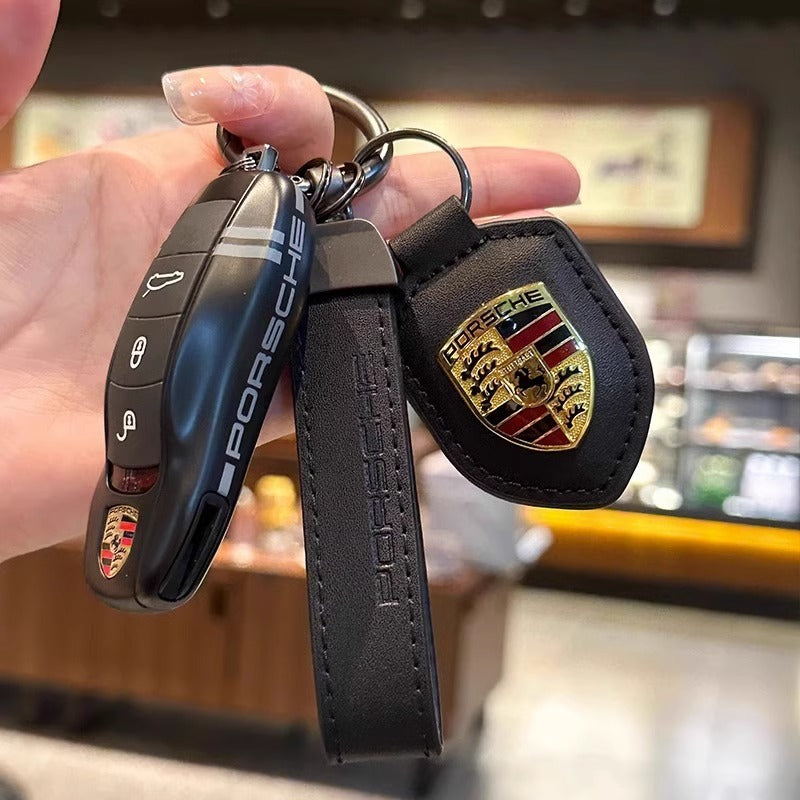 ポルシェPorsche専用キーケース オシャレ 高級感 全面保護 特別デザイン 多色キーカバー キーホルダー