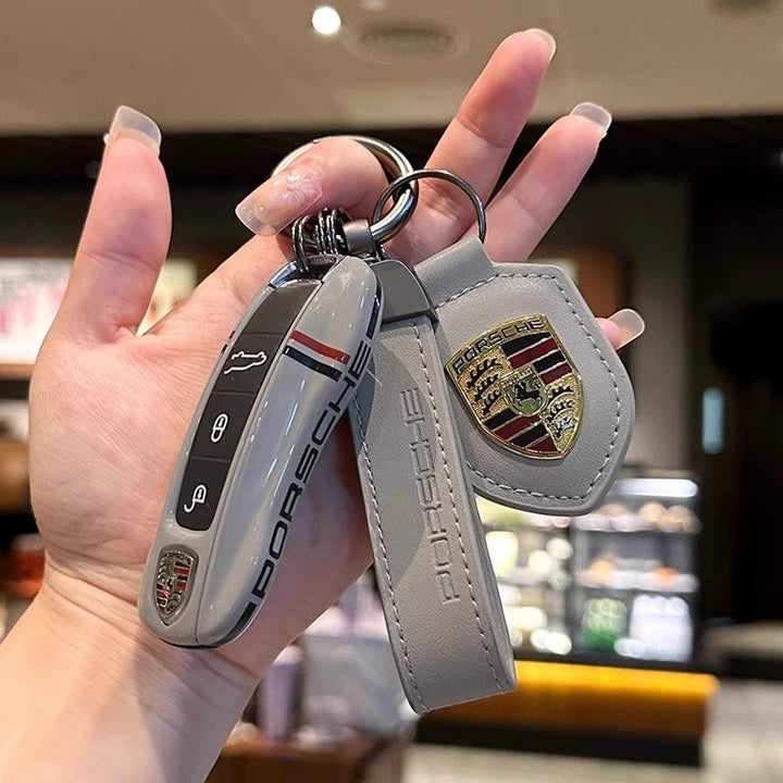 ポルシェPorsche専用キーケース オシャレ 高級感 全面保護 特別デザイン 多色キーカバー キーホルダー