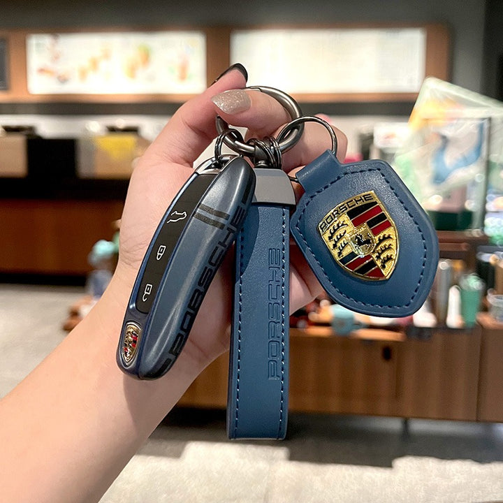 ポルシェPorsche専用キーケース オシャレ 高級感 全面保護 特別デザイン 多色キーカバー キーホルダー