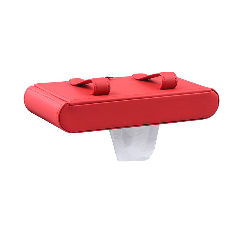 車用 ティッシュケース カバー カー 用品 アクセサリー PUレザー 革 箱 ティッシュ 取り付け簡単 車用品 家庭用便利グッズ 吊り下げ式 置き式