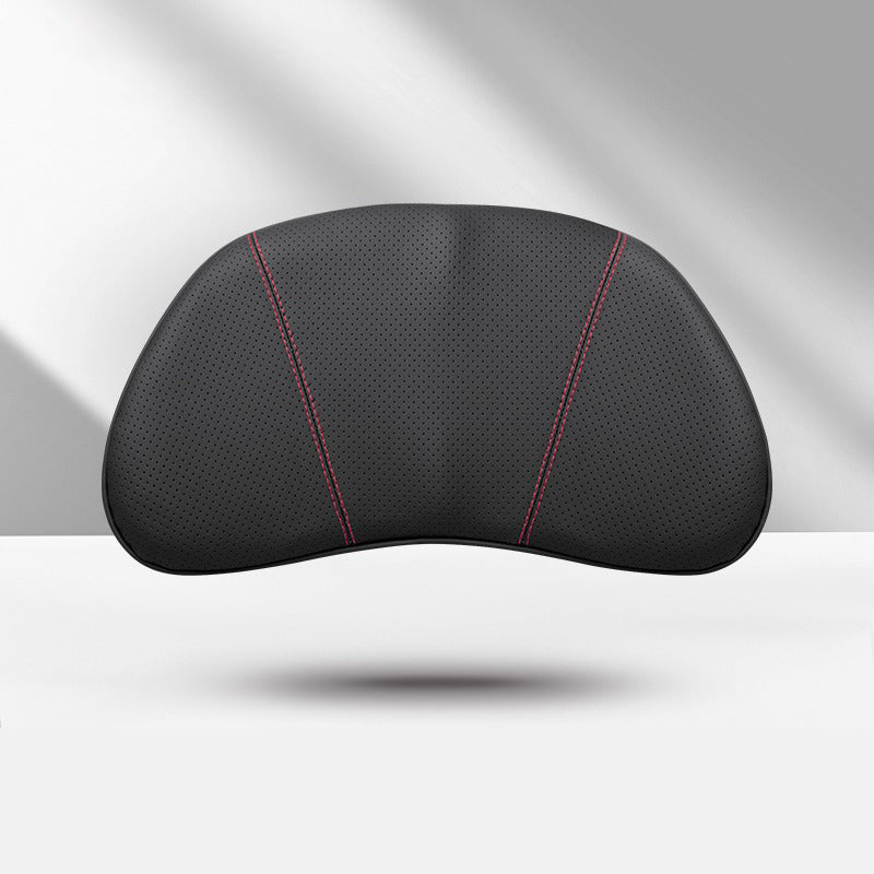 車 腰クッション 背もたれクッション 車ヘッドレスト ネックパッド 低反発 ファッション 長時間運転頚椎 腰サポート 通気性 調節可能