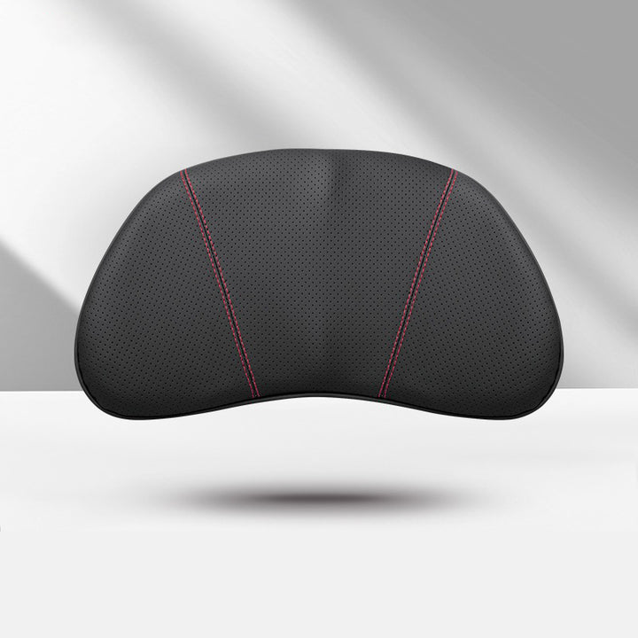 車 腰クッション 背もたれクッション 車ヘッドレスト ネックパッド 低反発 ファッション 長時間運転頚椎 腰サポート 通気性 調節可能