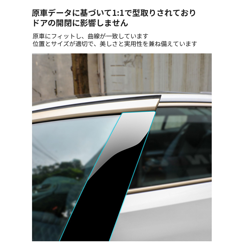 BMW 5シリーズ i5 24式 プロテクターフィルム 車用ドアフィルム 車包装フィルム チップ  傷 汚れ 防止 透明ベース