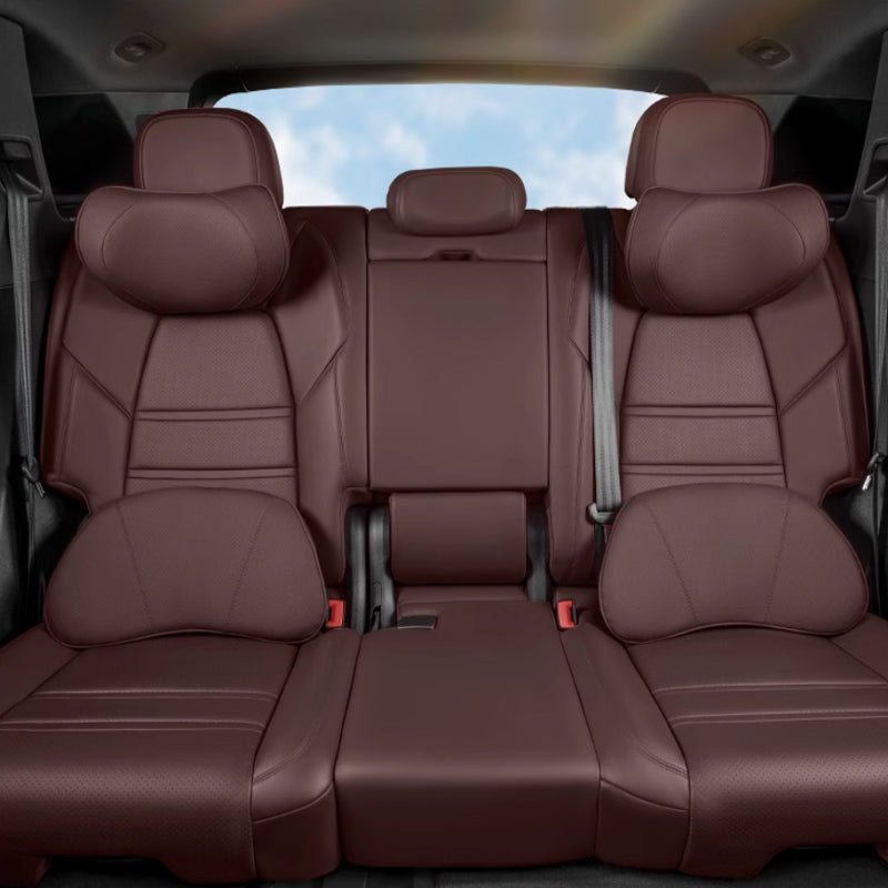 車 腰クッション 背もたれクッション 車ヘッドレスト ネックパッド 低反発 ファッション 長時間運転頚椎 腰サポート 通気性 調節可能