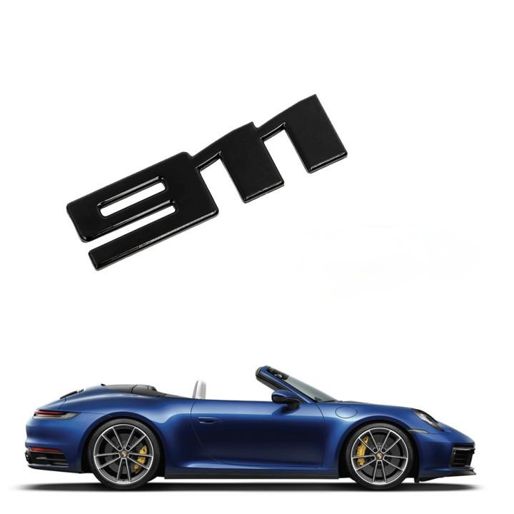 ポルシェ 911 純正 エンブレム サイド リア シルバー ブラック ボクスター 981 カレラ 911 997 パナメーラ 970 ケイマン カイエン