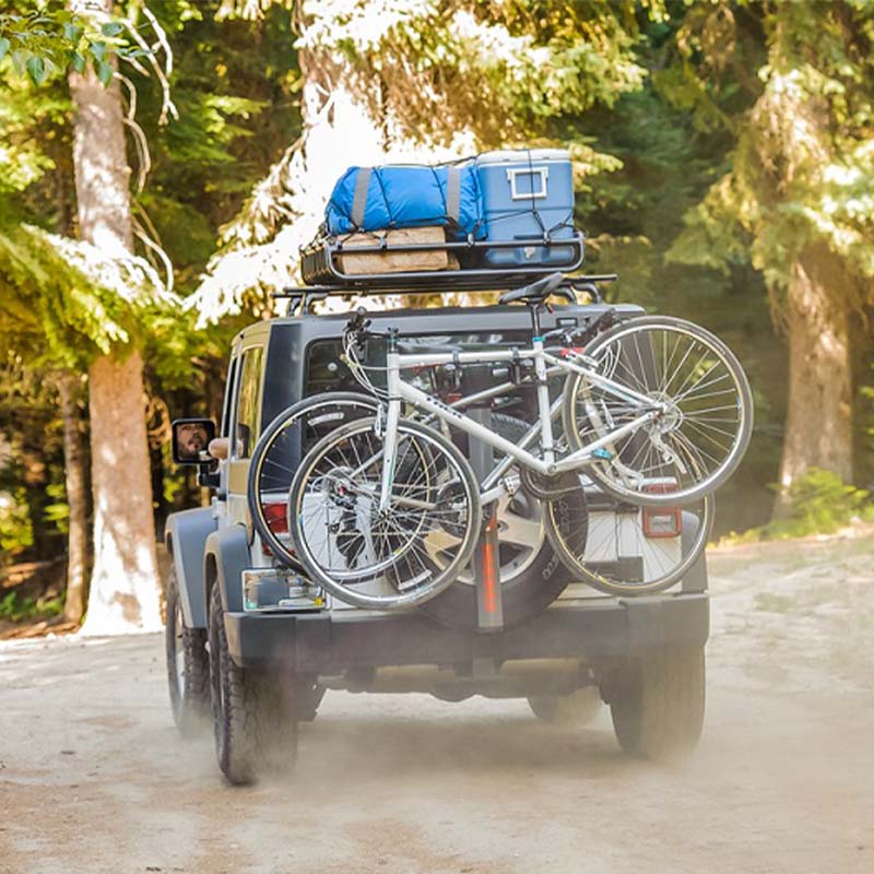 Yakimaヤキマ正規品 自転車ラック スペアタイヤ式 汎用 安定 取付簡単 ヒッチ付き サイクルキャリア