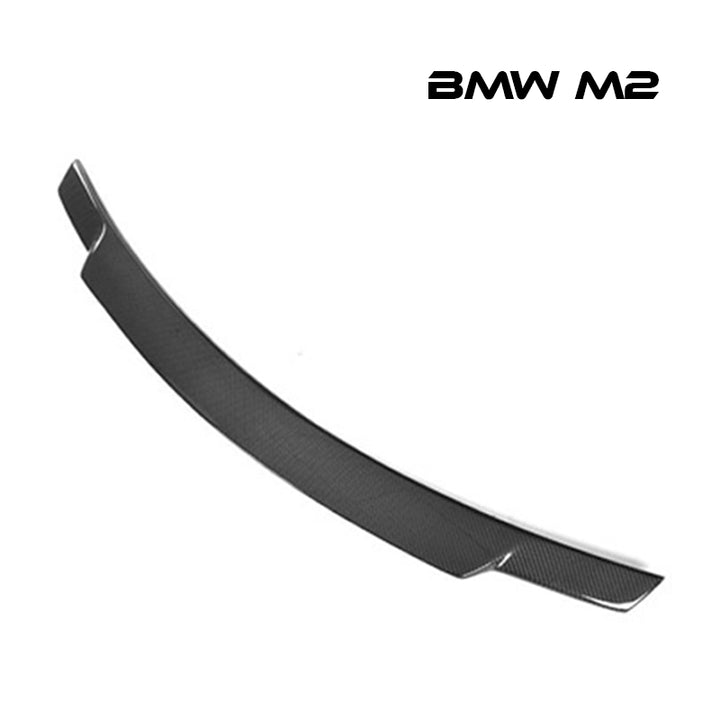 リアスポイラー BMW M2 16-17年式 カーボンファイバー 貼り付け装着
