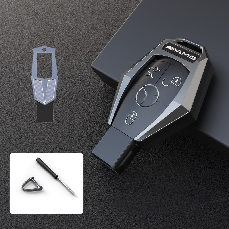 ベンツ Benz 専用キーケース 高級感 オシャレ 高品質合金 全面保護 キーホルダー