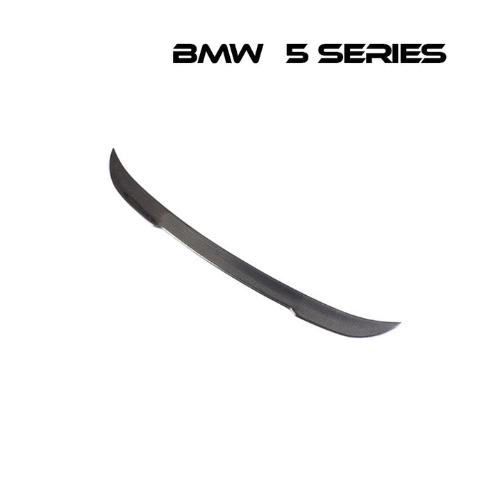 リアスポイラーBMW 5シリーズ G30/G38 17-19年式 カーボンファイバー 貼り付け装着