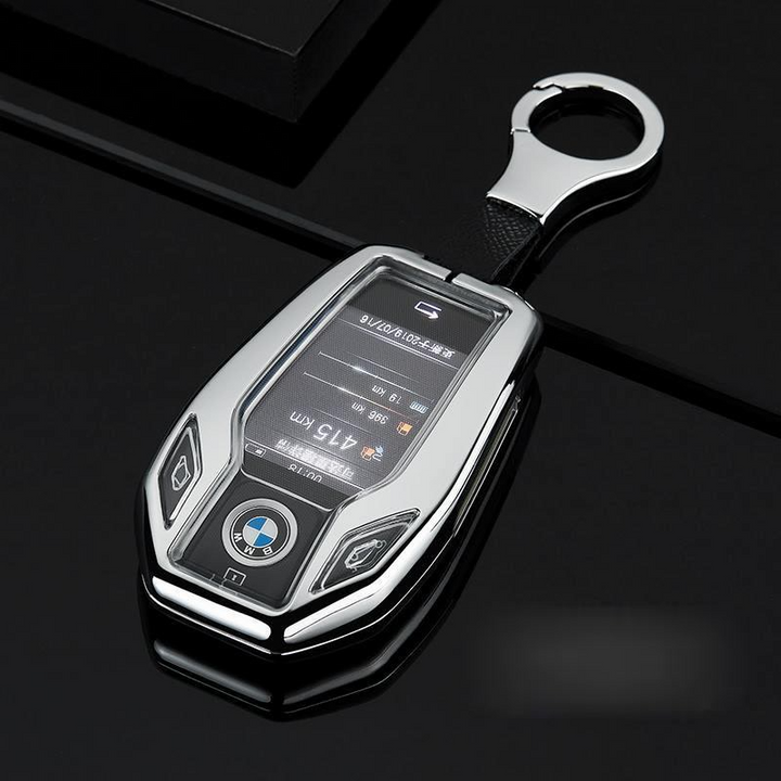 BMW専用キーケース 全面保護 高級合金 耐久 軽量 光沢感ピカピカ  キーカバー