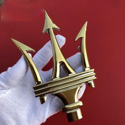 純正 マセラティ サイドエンブレム グロスブラック グラントゥーリズモ クアトロポルテ ギブリ レヴァンテ