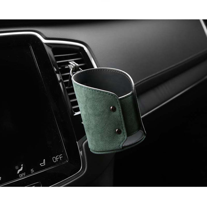 車用収納ボックス 贅沢 高級スエード おしゃれ 多色 多機能 エアコン吹き出し口用 汎用