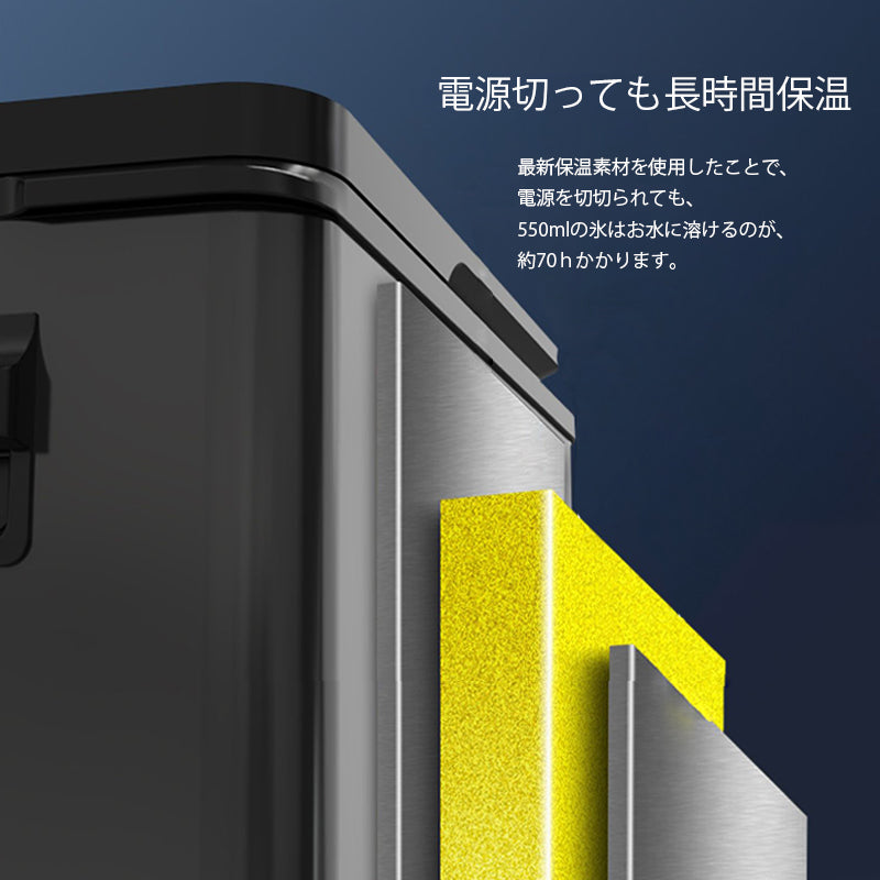 車載 ミニ冷蔵庫 -18～20℃  ポータブル 急速冷凍 キャンプ アウトドア 車中泊 静音