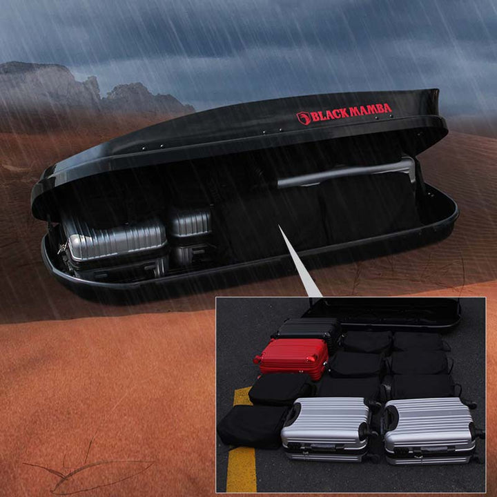 ルーフボックス プレミアム 全車種対応 大容量 頑丈 安定 贅沢使い心地 おしゃれ 多色 車用ラゲッジケース