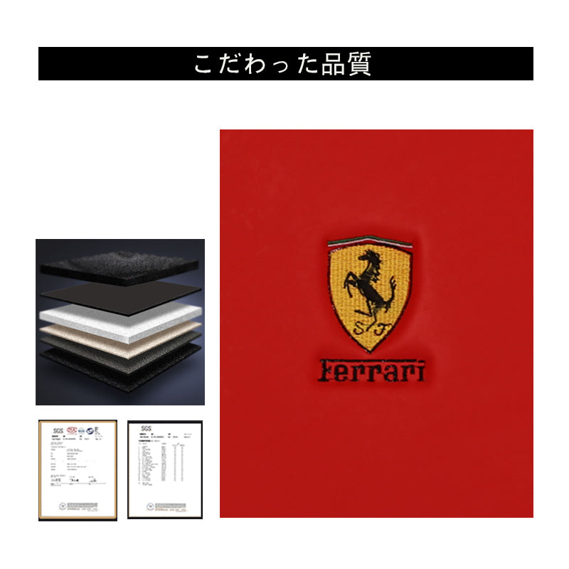 フェラーリ 812 純正設計 フィット感抜群 社外品  高級フロアマット 左右ハンドル 張替え