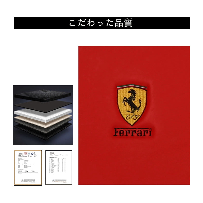 フェラーリ F12 純正設計 Justfit保証 左右ハンドル  最上級 二重構造立体カーマット 掃除簡単 張替え