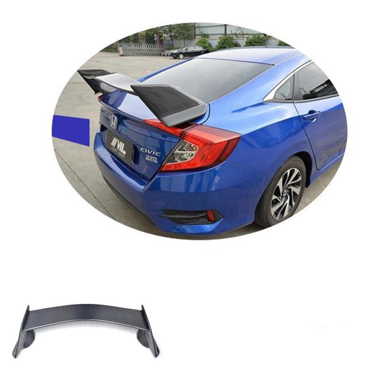 高級 リアスポイラー ト シビックType-R カーボンファイバー 貼り付け装着