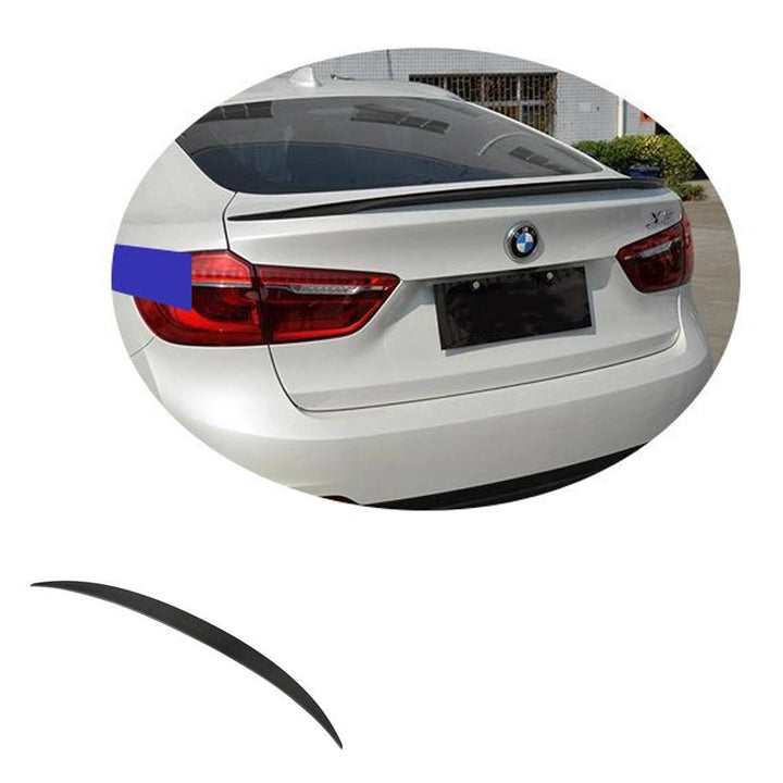 リアスポイラー BMW X6 15-16年式対応 カーボンファイバー 貼り付け装着