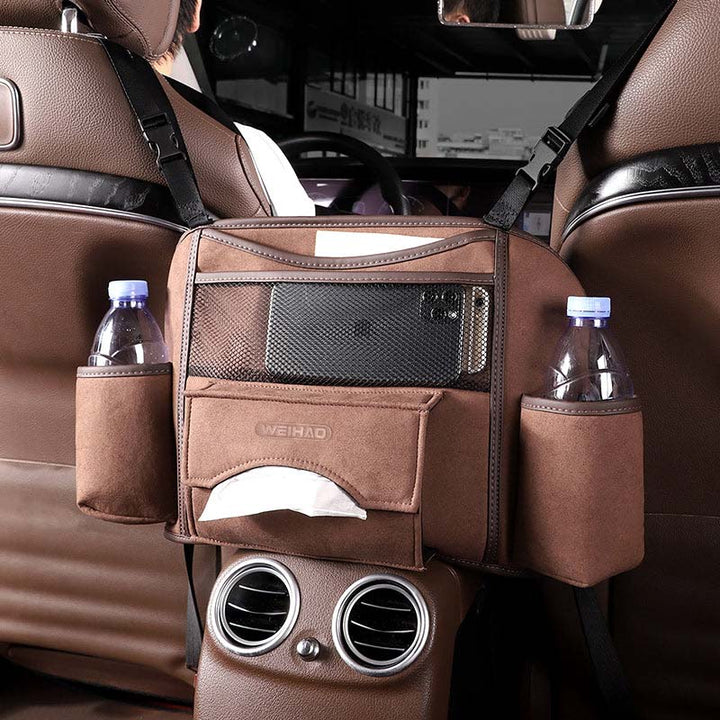 車用収納 高級感 ティッシュボックス 多機能 実用 カップホルダー おしゃれ 収納ポケット