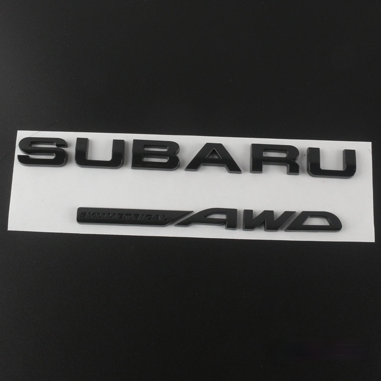 スバル SUBARU AWD (純正) ステッカー エンブレムフィルム T6 グレードエンブレム