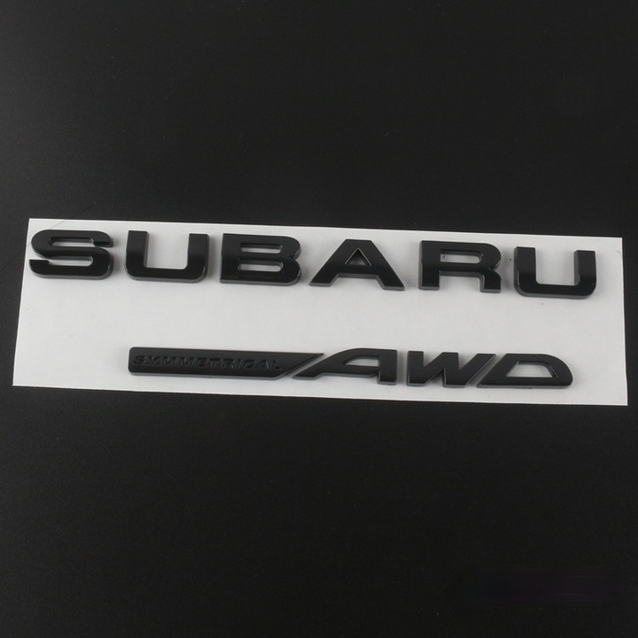 スバル SUBARU AWD (純正) ステッカー エンブレムフィルム T6 グレードエンブレム