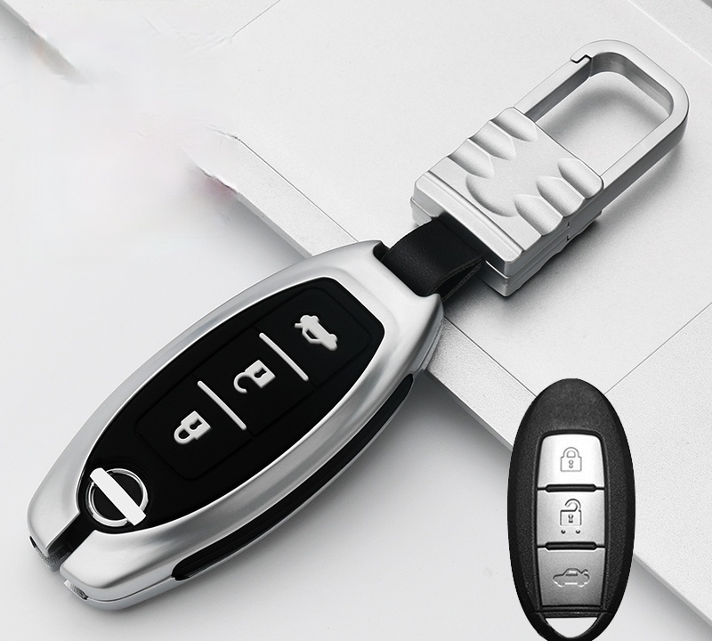 日産NISSAN インテリジェントキーケース キーカバー 高級品 軽量 3/4/5ボタン