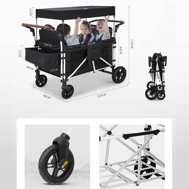 衝撃吸収性 キャンピングカー キャンピングトレーラー 安全性 簡単収納 大容量 ベビーカー