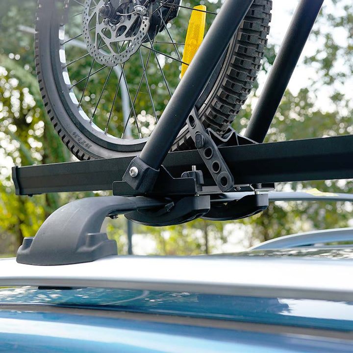 車用ルーフ 自転車ラック 高級合金 軽量 安定 全車種対応 操作簡単 サイクルキャリア
