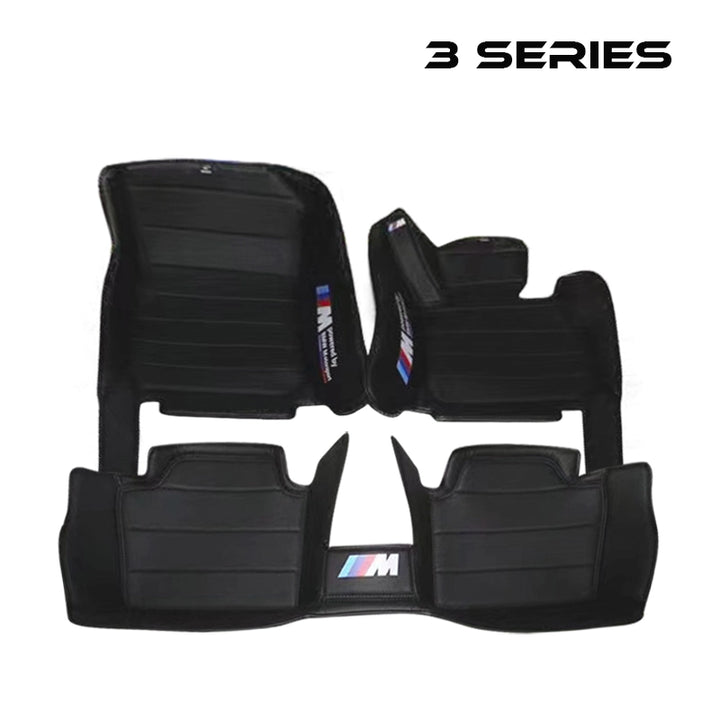 BMW 3シリーズ 純正設計 フィット感抜群 社外品  高級フロアマット 左右ハンドル 張替え