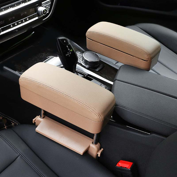 車用収納ボックス ワイヤレス充電 昇降肘掛け 多機能 実用 運転疲労軽減 高級レザー 隙間収納
