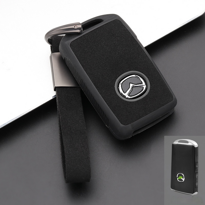Mazda マツダ 高級感スマートキーケース カーキーカバー 耐摩擦性 耐久性 全面保護