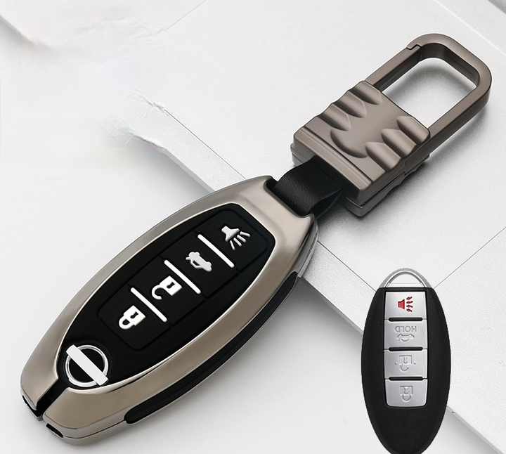 日産NISSAN インテリジェントキーケース キーカバー 高級品 軽量 3/4/5ボタン