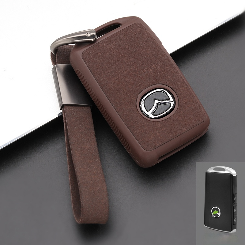 Mazda マツダ 高級感スマートキーケース カーキーカバー 耐摩擦性 耐久性 全面保護