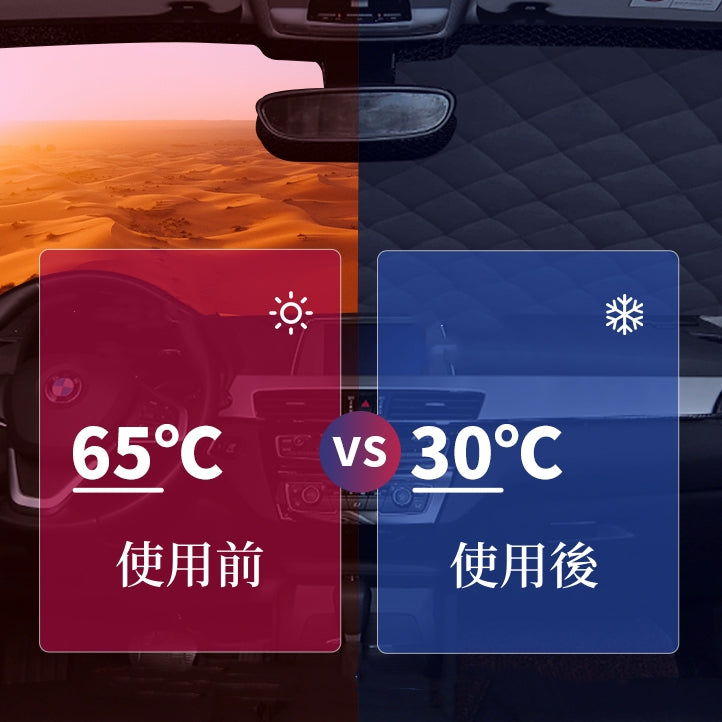 車用サンシェード 日よけ フロントガラスカバー 防水防塵 遮光断熱 折畳 収納簡単 降雨雪対策