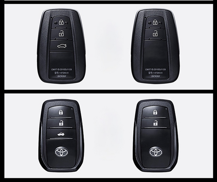 TOYOTA 新型 トヨタ スマートキーケース キーカバー 全面保護 汚れ防止 滑り止め 傷防止