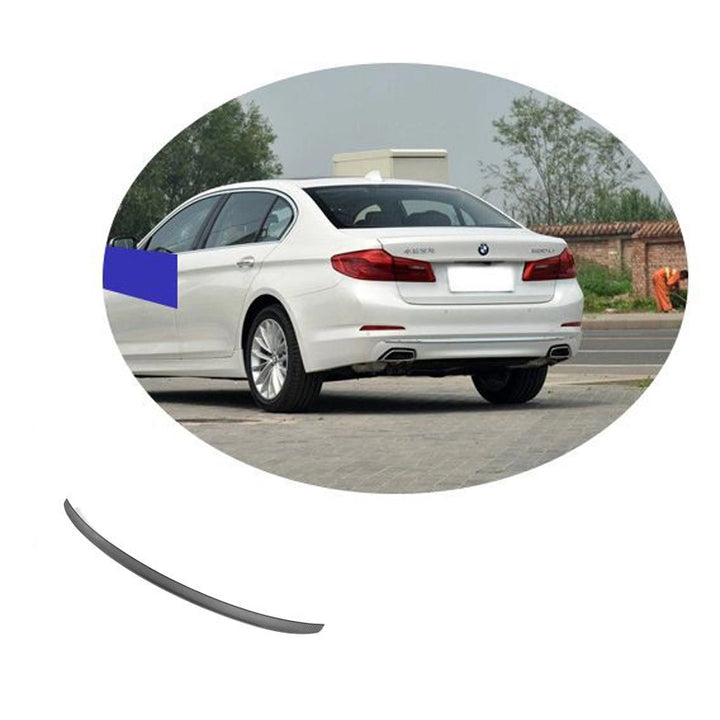 リアスポイラーBMW 5シリーズ G30 17-18年式 カーボンファイバー 貼り付け装着