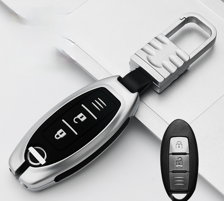 日産NISSAN インテリジェントキーケース キーカバー 高級品 軽量 3/4/5ボタン