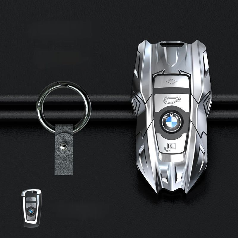 BMW専用キーケース 高級合金 カッコいい 軽量 耐摩耐久 全面保護 キーカバー