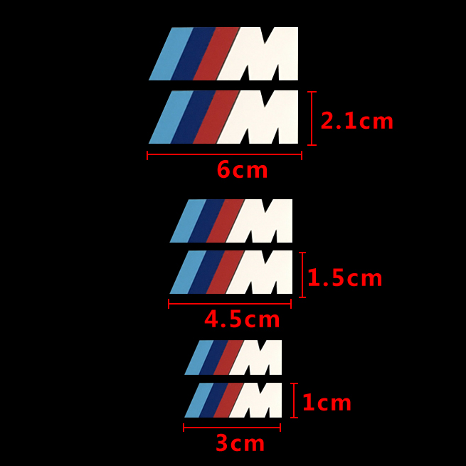BMWMブレーキキャリパーステッカー専用高温耐性　高温プレミアムキャストビニール