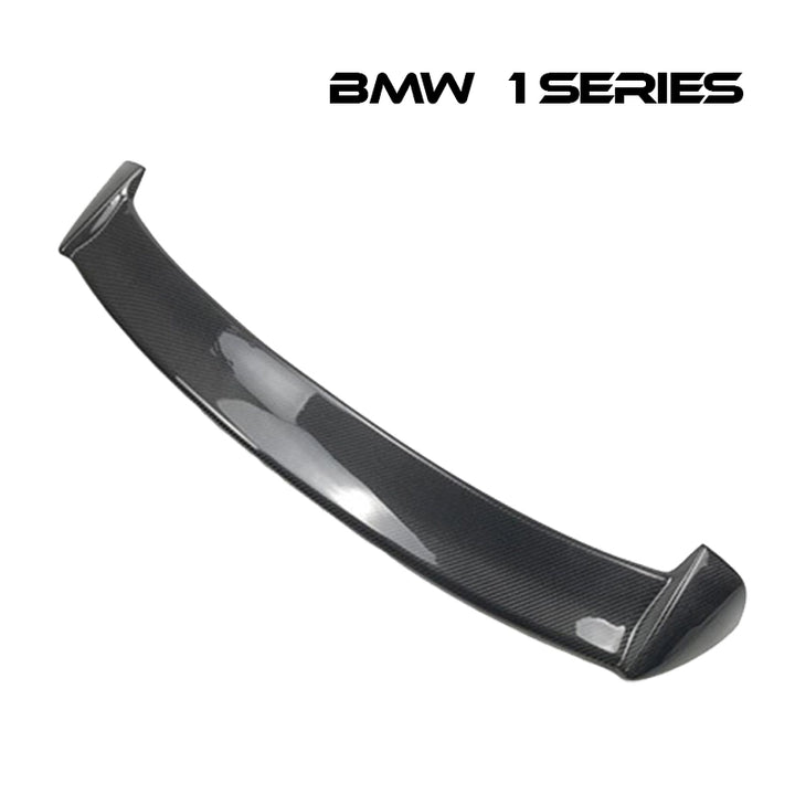 スポイラー BMW 1シリーズ 12-18年式 カーボンファイバー 貼り付け装着
