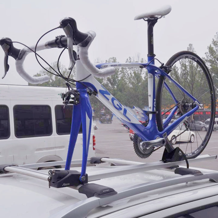 ドイツAteraGiro ルーフ自転車ラック 贅沢素材 軽量 安定 オリジナル輸入 サイクルキャリア