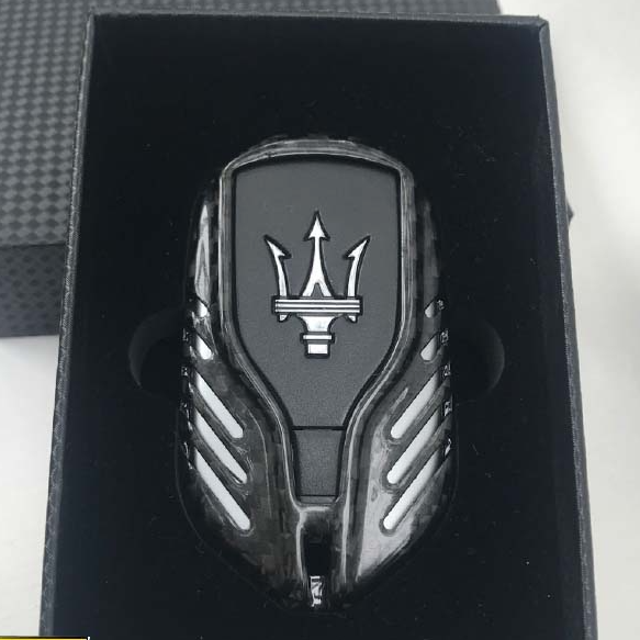 マセラティ Maserati スマートキー ケース キー カバー 高級 カーボン製 キーケース